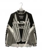SAINT MICHAELセントマイケル）の古着「26SS SAINT MX LS T-SHIRT」｜グレー