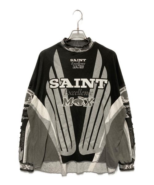 SAINT MICHAEL（セントマイケル）SAINT MICHAEL (セントマイケル) 26SS SAINT MX LS T-SHIRT グレー サイズ:FREEの古着・服飾アイテム