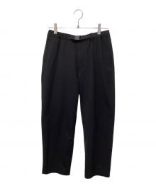 THE NORTH FACE（ザ ノース フェイス）の古着「ウーリー コヨーテ ベルト付き スラックス」｜ブラック