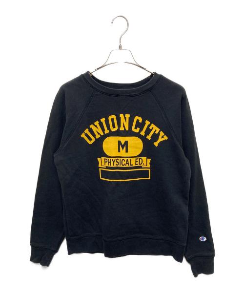 Champion（チャンピオン）Champion (チャンピオン) カレッジロゴスウェット ブラック サイズ:XLの古着・服飾アイテム
