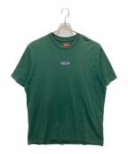 SUPREMEシュプリーム）の古着「OVAL S/S TOP」｜グリーン