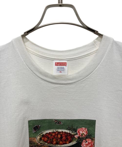 SUPREME（シュプリーム）Supreme (シュプリーム) STRAWBERRIES TEE ホワイト サイズ:XLの古着・服飾アイテム