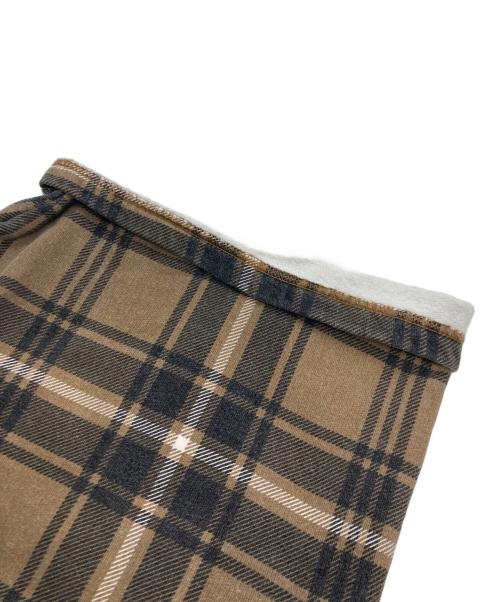 SUPREME（シュプリーム）SUPREME (シュプリーム) Plaid Sweatshort ベージュ サイズ:Ｓの古着・服飾アイテム