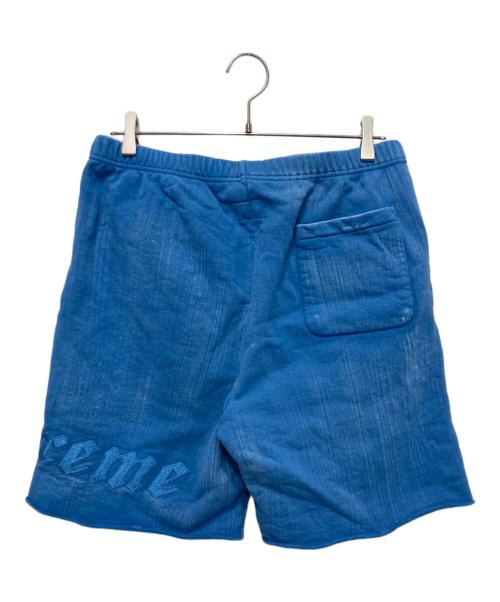 SUPREME（シュプリーム）Supreme (シュプリーム) Brush Stroke Sweatshort ブルー サイズ:Ｓの古着・服飾アイテム