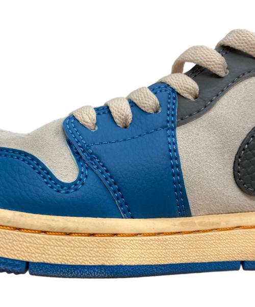 NIKE（ナイキ）NIKE (ナイキ) Air Jordan 1 Low Tokyo 96 ブルー×グレー サイズ:US8.5の古着・服飾アイテム