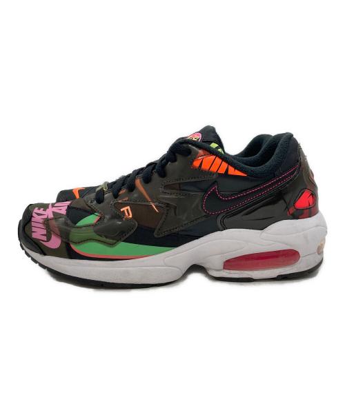 NIKE（ナイキ）NIKE (ナイキ) atmos (アトモス) Air Max 2 Light QS Black ブラック サイズ:US9の古着・服飾アイテム