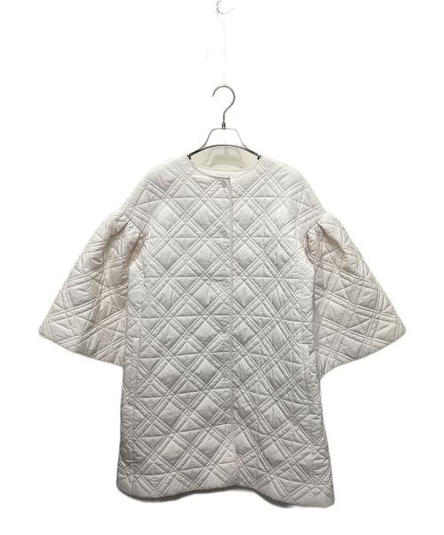 CELFORD（セルフォード）CELFORD (セルフォード) キルティングタフタコート ホワイト サイズ:FREEの古着・服飾アイテム