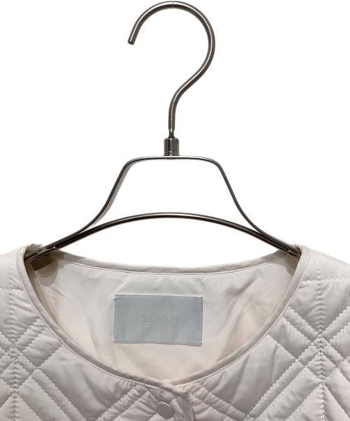 CELFORD（セルフォード）CELFORD (セルフォード) キルティングタフタコート ホワイト サイズ:FREEの古着・服飾アイテム