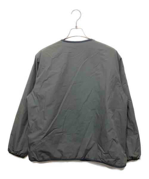 nanamica（ナナミカ）nanamica (ナナミカ) PALACE (パレス) リバーシブルダウンカーディガン オリーブ サイズ:Sの古着・服飾アイテム