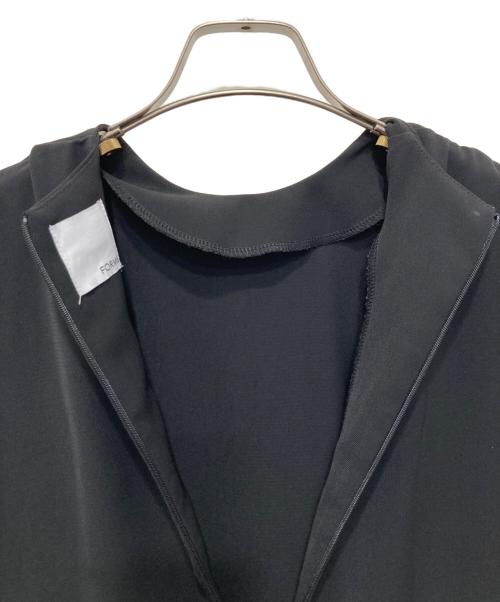 forme（フォルメ）forme (フォルメ) ジャンプスーツ ブラックの古着・服飾アイテム