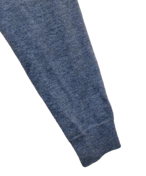Maison Margiela（メゾンマルジェラ）Maison Margiela (メゾンマルジェラ) エルボーパッチカーディガン ブルー サイズ:Ｍの古着・服飾アイテム