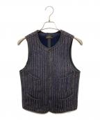 BROWN'S BEACH JACKETブラウンズビーチジャケット）の古着「EARLY VEST」｜ネイビー