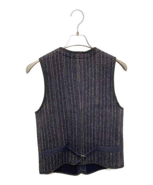 BROWN'S BEACH JACKET（ブラウンズビーチジャケット）BROWN'S BEACH JACKET (ブラウンズビーチジャケット) EARLY VEST ネイビー サイズ:36の古着・服飾アイテム