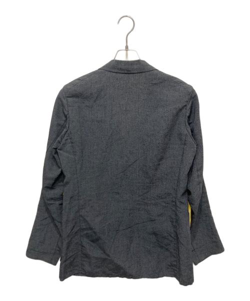 COMOLI（コモリ）COMOLI (コモリ) リネンシルクテーラードジャケット グレー サイズ:1の古着・服飾アイテム