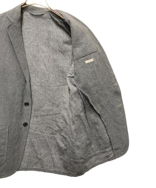 COMOLI（コモリ）COMOLI (コモリ) リネンシルクテーラードジャケット グレー サイズ:1の古着・服飾アイテム