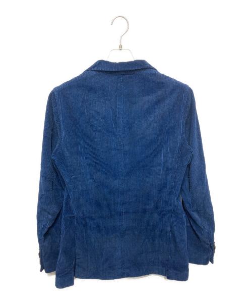 THE GIGI（ザ・ジジ）THE GIGI (ザ・ジジ) モールヤーンテーラードジャケット ブルー サイズ:44の古着・服飾アイテム