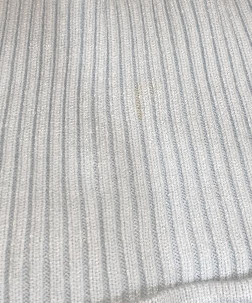 SKIMS（スキムス）SKIMS (スキムス) Cable Knit Straight Leg Pants／ケーブルニットストレートレッグパンツ ブルー サイズ:XSの古着・服飾アイテム