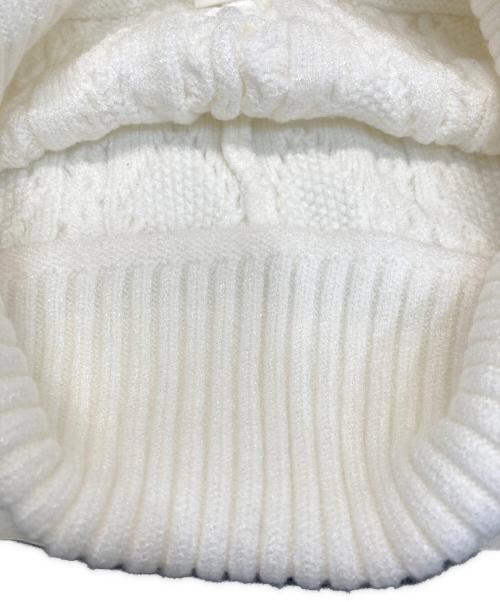 SKIMS（スキムス）SKIMS (スキムス) Cable Knit Straight Leg Pants／ケーブルニットストレートレッグパンツ ホワイト サイズ:Sの古着・服飾アイテム