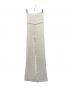 SKIMS（スキムス）の古着「Cable Knit Straight Leg Pants／ケーブルニットストレートレッグパンツ」｜ホワイト