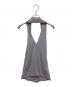 yo BIOTOP（ヨー ビオトープ）の古着「rayon bare halter neck」｜グレー