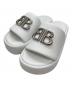 BALENCIAGA（バレンシアガ）の古着「Rise 55 mm slides」｜ホワイト