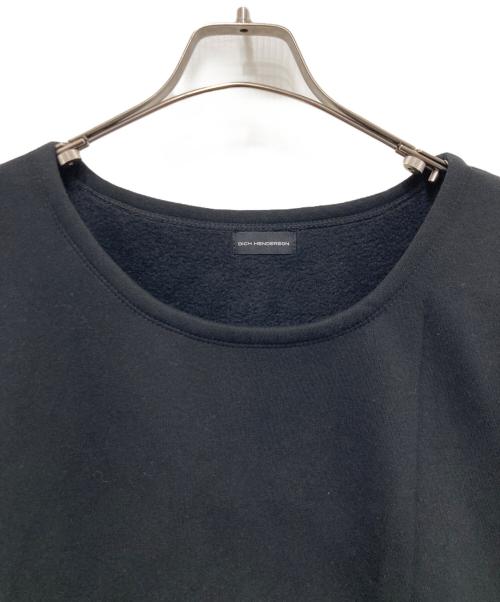 DICH HENDERSON（ディッチ ヘンダーソン）DICH HENDERSON (ディッチ ヘンダーソン) offshoulder sweat ブラック サイズ:表記なしの古着・服飾アイテム