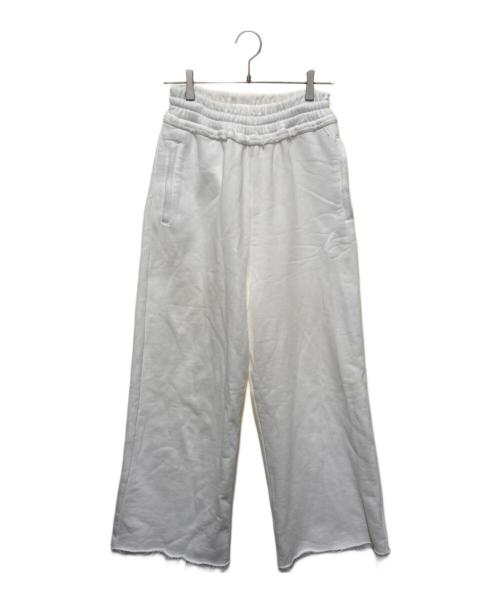 DICH HENDERSON（ディッチ ヘンダーソン）DICH HENDERSON (ディッチ ヘンダーソン) スウェットワイドパンツ ホワイト サイズ:FREEの古着・服飾アイテム