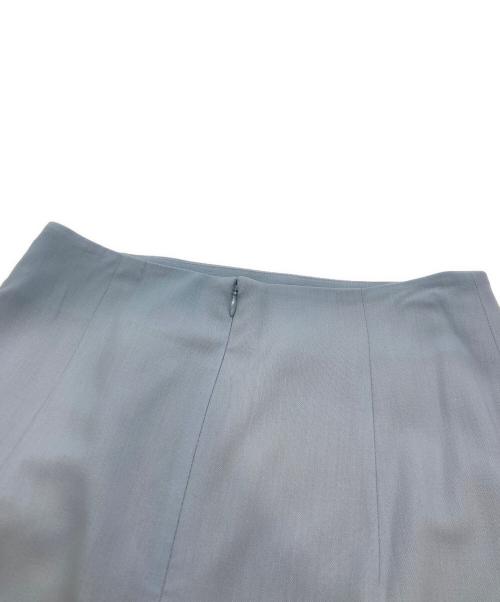 AURALEE（オーラリー）AURALEE (オーラリー) HARD TWIST WOOL DOBBY SKIRT ブルー サイズ:1の古着・服飾アイテム