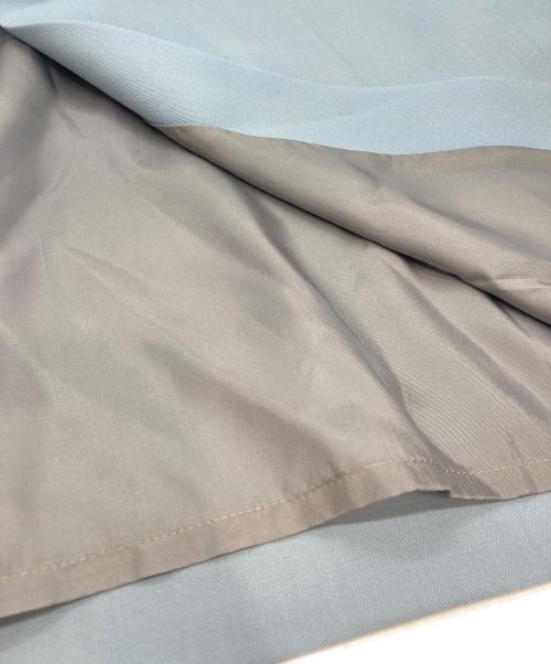 AURALEE（オーラリー）AURALEE (オーラリー) HARD TWIST WOOL DOBBY SKIRT ブルー サイズ:1の古着・服飾アイテム