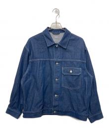 JOURNAL STANDARD relume（ジャーナルスタンダード レリューム）の古着「オーバーサイズ デニムトラッカージャケット」｜インディゴ
