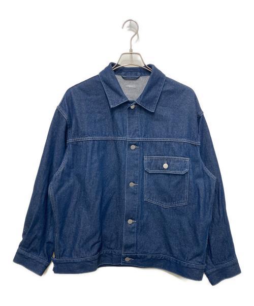JOURNAL STANDARD relume（ジャーナルスタンダード レリューム）JOURNAL STANDARD relume (ジャーナルスタンダード レリューム) オーバーサイズ デニムトラッカージャケット インディゴ サイズ:Ｍの古着・服飾アイテム