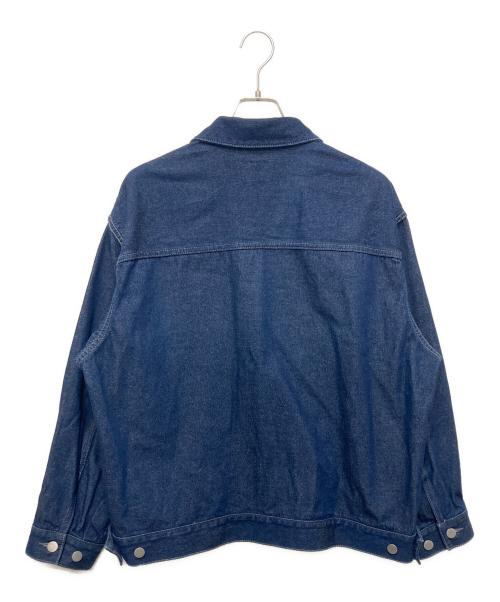 JOURNAL STANDARD relume（ジャーナルスタンダード レリューム）JOURNAL STANDARD relume (ジャーナルスタンダード レリューム) オーバーサイズ デニムトラッカージャケット インディゴ サイズ:Ｍの古着・服飾アイテム