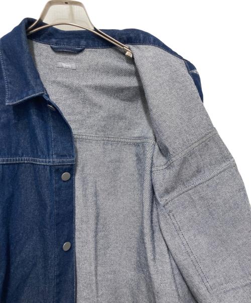 JOURNAL STANDARD relume（ジャーナルスタンダード レリューム）JOURNAL STANDARD relume (ジャーナルスタンダード レリューム) オーバーサイズ デニムトラッカージャケット インディゴ サイズ:Ｍの古着・服飾アイテム