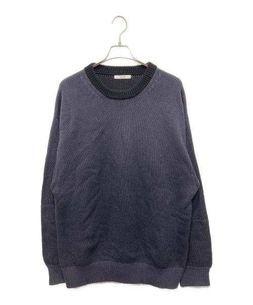 LOOPE（ルーペ）LOOPE (ルーペ) クルーネックニット ネイビー サイズ:33の古着・服飾アイテム