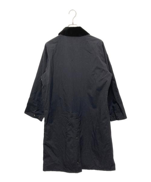 Barbour（バブアー）Barbour (バブアー) JOURNAL STANDARD (ジャーナルスタンダード) 別注BURGHLEYステンカラーコート ブラック サイズ:36の古着・服飾アイテム