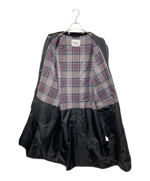 Barbour（バブアー）Barbour (バブアー) JOURNAL STANDARD (ジャーナルスタンダード) 別注BURGHLEYステンカラーコート ブラック サイズ:36の古着・服飾アイテム