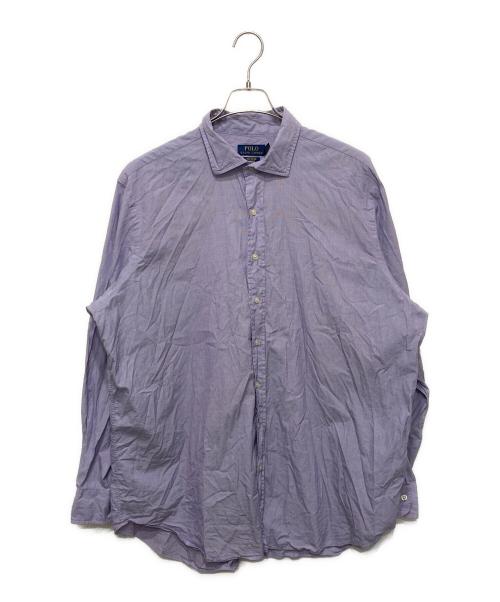 POLO RALPH LAUREN（ポロ・ラルフローレン）POLO RALPH LAUREN (ポロ・ラルフローレン) 長袖シャツ パープル サイズ:1XBの古着・服飾アイテム