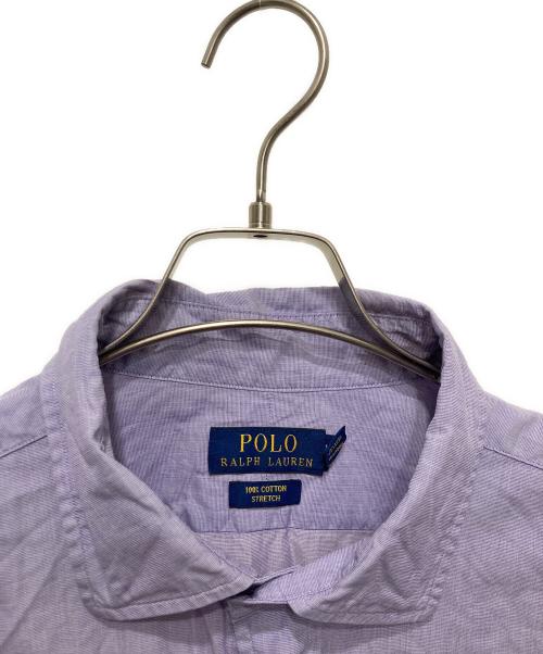 POLO RALPH LAUREN（ポロ・ラルフローレン）POLO RALPH LAUREN (ポロ・ラルフローレン) 長袖シャツ パープル サイズ:1XBの古着・服飾アイテム