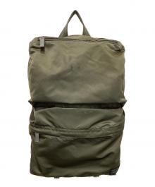 PORTER×吉田カバン（ポーター×ヨシダカバン）の古着「FRAME DAYPACK」｜カーキ