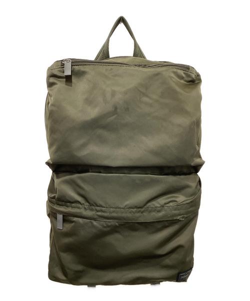 PORTER（ポーター）PORTER (ポーター) 吉田カバン (ヨシダカバン) FRAME DAYPACK カーキの古着・服飾アイテム