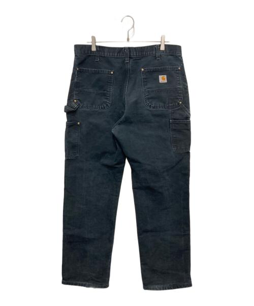 CarHartt（カーハート）CarHartt (カーハート) ダブルニーダックパンツ ブラック サイズ:36×32の古着・服飾アイテム