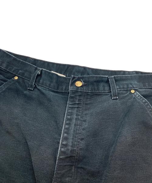 CarHartt（カーハート）CarHartt (カーハート) ダブルニーダックパンツ ブラック サイズ:36×32の古着・服飾アイテム