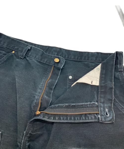 CarHartt（カーハート）CarHartt (カーハート) ダブルニーダックパンツ ブラック サイズ:36×32の古着・服飾アイテム
