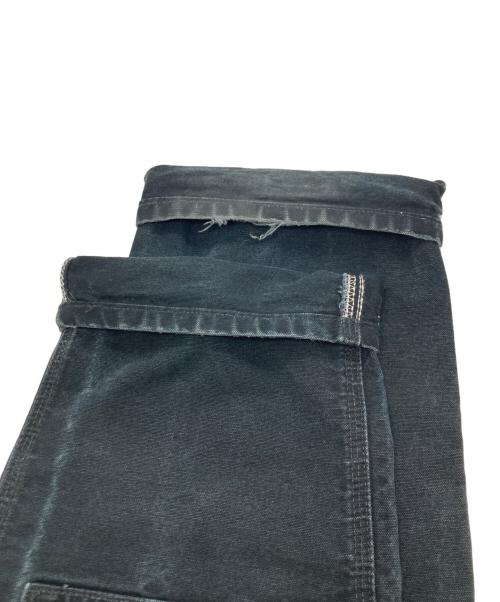 CarHartt（カーハート）CarHartt (カーハート) ダブルニーダックパンツ ブラック サイズ:36×32の古着・服飾アイテム