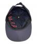 中古・古着 Supreme (シュプリーム) SIDE ARC 6-PANEL CAP ネイビー×レッド：6000円
