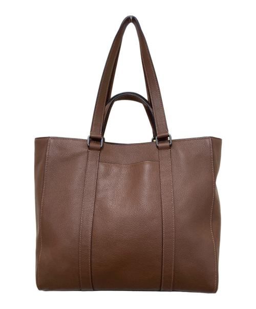COACH（コーチ）COACH (コーチ) ハドソン ダブルハンドルトートバッグ ブラウンの古着・服飾アイテム