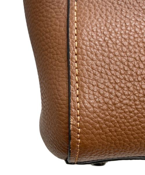 COACH（コーチ）COACH (コーチ) ハドソン ダブルハンドルトートバッグ ブラウンの古着・服飾アイテム