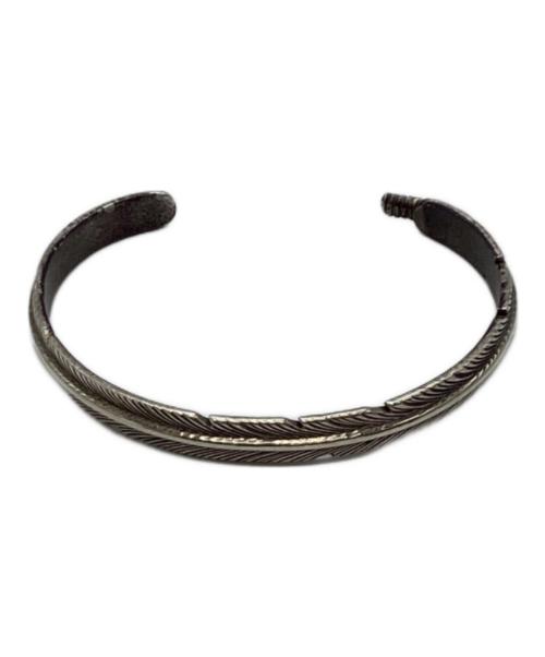 INDIAN JEWELRY（インディアンジュエリー）INDIAN JEWELRY (インディアンジュエリー) フェザーバングル シルバーの古着・服飾アイテム