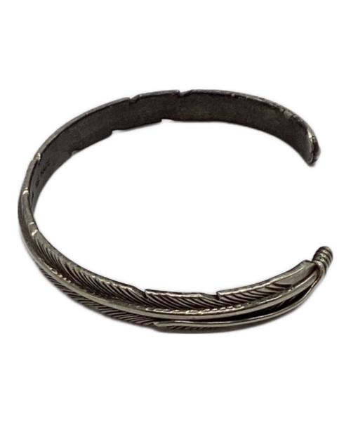 INDIAN JEWELRY（インディアンジュエリー）INDIAN JEWELRY (インディアンジュエリー) フェザーバングル シルバーの古着・服飾アイテム