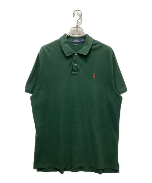 POLO RALPH LAUREN（ポロ・ラルフローレン）POLO RALPH LAUREN (ポロ・ラルフローレン) ポロシャツ グリーン サイズ:XLの古着・服飾アイテム